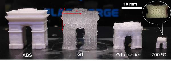 3D打印智能墨水，可創造出形狀和變色的物體